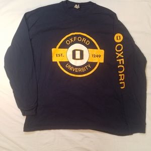 Vintage Oxford University Long Sleeve Crewneck